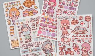 siri用贴纸怎么做手帐 自己怎么做手帐贴纸